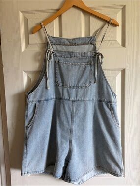 CUPSHE denim romper